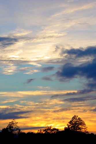 Folk Festival Sunset